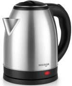 Milton Rapid Electric Kettle 1.8L | 1500 Watts | Stainless Steel Hot Water portable Electric Kettle for Home, Office | Auto Shut-Off with Wide Mouth | Cool-touch Handle and Single-Touch Lid Lock - Image 2
