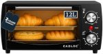 Cadlec Cruise Pro 12L Multi-Function OTG for Kitchen, 1000W Oven Toaster Griller, Bake Grill Toast, Oven for Baking, Adjustable Temperature & Timer, Black, 2 Year Warranty - Image 2