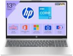 HP 15 Smartchoice, 13th Gen Intel Core i3-1315U(8GB DDR4,512GB SSD) FHD, Anti-Glare, Micro-Edge, 15.6''/39.6cm, Win11, M365(1yr)*Office24, Silver,1.59kg, fd0572TU, FHD Camera w/Shutter, Backlit Laptop - Image 2