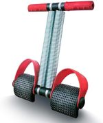 Boldfit Double Spring Tummy Trimmer Men and Women for Abs Workout Stomach Exercise Machine for Women and Men Exercise in Gym, Home for Abdominal, Belly Exercise Waist Trimmer, Tummy Twister Red - Image 2