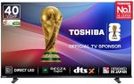 Toshiba 100 cm (40 Inches) HD Ready Smart LED TV | Dolby Audio & DTS Virtual:X | Game Mode | REGZA Engine | VIDAA OS | 40V35RP - Image 2