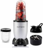 NutriPro Juicer Mixer Grinder - Smoothie Maker - 500 Watts (2 Jars & 1 Blade, Silver) - 2 Year Warranty - Image 2