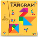 Pelikas Toyz Magnetic Tangram Puzzle for Kids 5 Years+ – Travel Logic Game & Brain Teaser Toy, Ideal Birthday Return Gift for Boys & Girls, Educational STEM Activity Book (Compact & Portable) - Image 2
