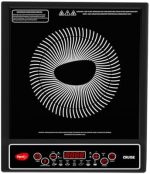 Pigeon by Stovekraft Cruise 1800 watt Induction Cooktop With Crystal Glass,7 Segments LED Display, Auto Switch Off - Black - Image 2