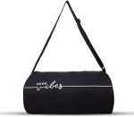 Sports & Gym Kit Duffle Gym Bag – Best in Class, Waterproof Durable, Stylish, Ideal for All Your Fitness Needs 20L Small Gym Backpack for Men and Women (Black)