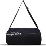 Sports & Gym Kit Duffle Gym Bag – Best in Class, Waterproof Durable, Stylish, Ideal for All Your Fitness Needs 20L Small Gym Backpack for Men and Women (Black)
