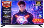 Uniboom_Optima Series 80 cm (32 inch) HD Ready LED TV 2026 Edition with 30W Sonic Boom - True Frameless - Aura Vision+ Display - 2 HDMI - (Non Smart) - 32N-ULT-AED - Image 2
