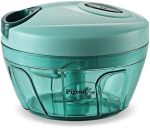 Pigeon Polypropylene Mini Handy and Compact Chopper with 3 Blades for Effortlessly Chopping Vegetables and Fruits for Your Kitchen