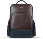 AETHON Krossover 15.6-Inch Laptop Backpack | Water-Resistant with Multiple Pockets for Office, Travel | Shoulder Bag Made with Vegan Microfiber Leather