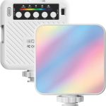 DIGITEK LED-D6W RGB Portable Mini Video Light, Built-in Rechargeable Battery, 360° HSI Full Color Spectrum, 3000K-6000K Bi-Color, 9 FX Modes, Type-C Charging, Influencer Light for Reels & Vlogging