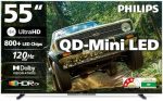 PHILIPS 138 cm (55 inches) 4K Ultra HD QLED Smart QD-Mini LED Google TV 55MLED610/94 - Image 2