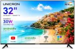 TE 32 Inch Android Smart TV, HD Ready LED Television with WiFi, 30W Sound with Premium Frameless Design, Built in Apps - Image 2
