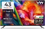VW 109 cm (43 inches) Pro Series 4K Ultra HD Smart QLED Google TV VW43GQ1 - Image 2