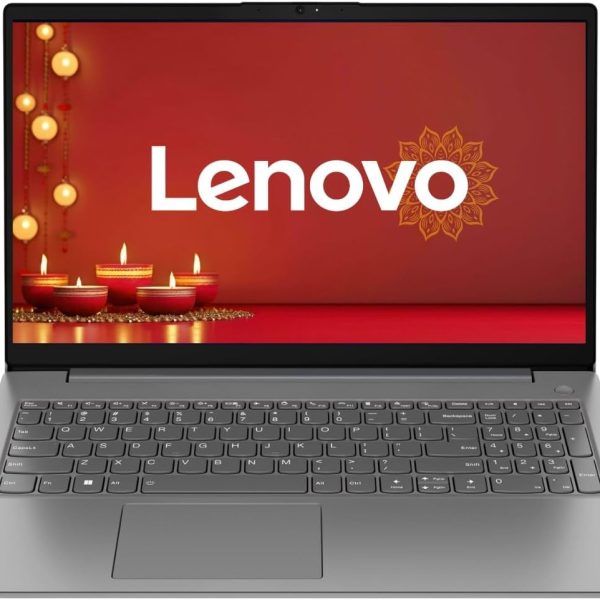 Lenovo V15 G4 AMD Athlon Silver 7120U Laptop 8GB LPDDR5 Ram, 512 GB SSD PCIe, Windows 11 Lifetime Validity,15.6" FHD Screen, AMD Radeon 610M, Silver, 1 Year Brand Warranty