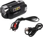 Digital Video Camera Camcorder High Definition Recording for Shooting, 2.7 Inch LCD Display, 16X Zoom, Built-in Flash, Convenient with Screw Interface