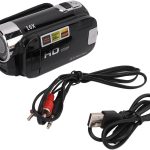 Digital Video Camera Camcorder High Definition Recording for Shooting, 2.7 Inch LCD Display, 16X Zoom, Built-in Flash, Convenient with Screw Interface