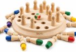 Storio Educational Learning Geometric Shape Memory Chess Puzzle | Quick Color, Shape Matching Board Game | Sensory Educational Learning Toy for Kids
