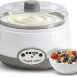 Milton Turbo Yogurt Maker Machine | Automatic with One-Touch Operation | Electric Yogurt Maker | Make Thick, Creamy Curd & Yogurt at Home | Energy Efficient | Easy to Use | White