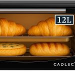 Cadlec Cruise Pro 12L Multi-Function OTG for Kitchen, 1000W Oven Toaster Griller, Bake Grill Toast, Oven for Baking, Adjustable Temperature & Timer, Black, 2 Year Warranty