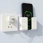 LIRAMARK Mobile Phone Charging Stand, Storage Holder, Bedside Fixed Rack, Home Organization and Storage Supplies, Bedroom Accessories, Office Accessories, Bathroom Accessories (Pack of 1)