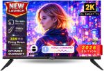 Uniboom_Optima Series 60 cm (24 Inch) HD Smart LED TV |Voice Control App, 30W Sonic Boom Speakers, 5000+ Free Movies, 500+ Apps, Mobile Remote & Screen Cast | Model 24S-ULT-AED