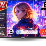 Uniboom_Optima Series 60 cm (24 Inch) HD Smart LED TV |Voice Control App, 30W Sonic Boom Speakers, 5000+ Free Movies, 500+ Apps, Mobile Remote & Screen Cast | Model 24S-ULT-AED