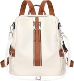 Comfabie Backpack for Women | Office,Travels & Daily Use | Trendy & Casule Backpack | Stylish Vegan Leather Backpack Bags for College Girl | Shoulder Bag for office | Best Gift for Wife Sister Friend