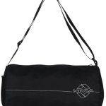 Nivia Basic Polyester Duffle Bag for Men & Women, Side Mesh Pocket, Workout & Training Bag, Suitable for Gym, Fitness, Sports & Travel with Adjustable Shoulder Strap (Black), Capacity-11L