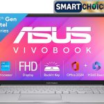 ASUS Vivobook 15, Smartchoice,Intel Core i3 13th Gen 1315U, 12GB RAM, 512GB SSD, FHD 15.6", Windows 11, Office 2024, Cool Silver, 1.7Kg, X1504VA-BQ331WS, Intel UHD iGPU, Thin & Light, 42Whrs Laptop
