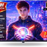 Uniboom_Optima Series 80 cm (32 inch) HD Ready LED TV 2026 Edition with 30W Sonic Boom - True Frameless - Aura Vision+ Display - 2 HDMI - (Non Smart) - 32N-ULT-AED