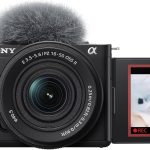 Sony Alpha ZV-E10K (Previously ZV-E10L) with Upgraded SELP1650 (Ver 2) Power Zoom Lens | 24.2 MP Interchangeable-Lens Mirrorless vlog Camera, Made for Creators |APS-C Sensor 4K Movie Recording-Black