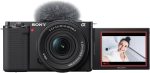 Sony Alpha ZV-E10K (Previously ZV-E10L) with Upgraded SELP1650 (Ver 2) Power Zoom Lens | 24.2 MP Interchangeable-Lens Mirrorless vlog Camera, Made for Creators |APS-C Sensor 4K Movie Recording-Black