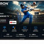 UNICRON 24 Inch HD Ready Smart LED TV, Android Smart TV with Wi-Fi, HDR, Screen Mirroring, 30W Speakers, Frameless Display, 2 HDMI, 1 USB, Black