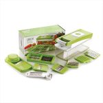 Ganesh 14 in 1 Multipurpose Chopper, Fruits & Vegetable Cutters, Grater Peeler Chipser, Unbreakable Food Grade Body, Easy Push to Clean Button Slicer Dicer, Chopper for Kitchen