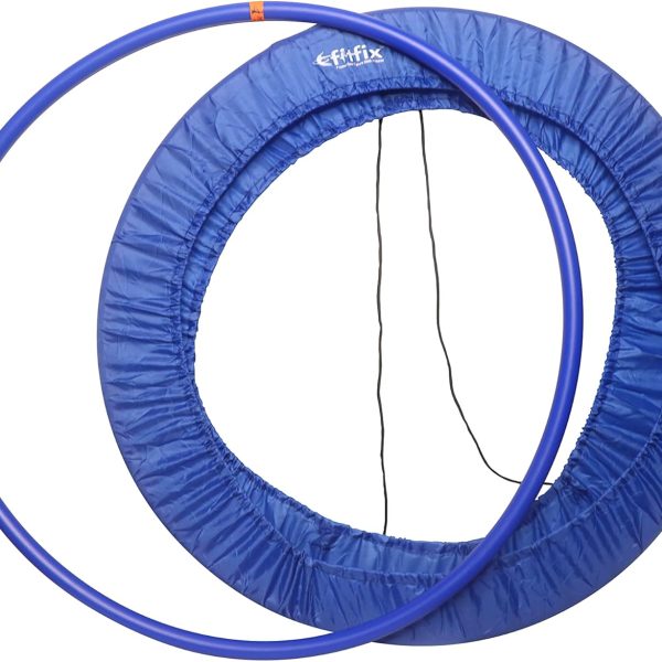Fitfix® Toy Hoop Fusion Welded Joint-60 Centimeter in Diameter for Kids Age 3+, Pack of 1 - Includes Carry Bag for Easy Portability