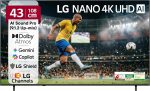 LG 108 cms (43 inches) U8 AI Series 4K Ultra HD (3840 x 2160) Smart webOS LED TV 43NU870BPLA 2026