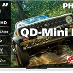 PHILIPS 138 cm (55 inches) 4K Ultra HD QLED Smart QD-Mini LED Google TV 55MLED610/94