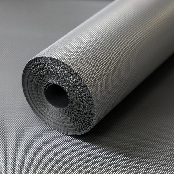 ElastPro EVA Food Grade Washable Anti Slip Mat/Sheet for Fridge, Shelf Liner, Table, Kitchen Drawer mat (Grey, 45 Cm X 5 Meter)