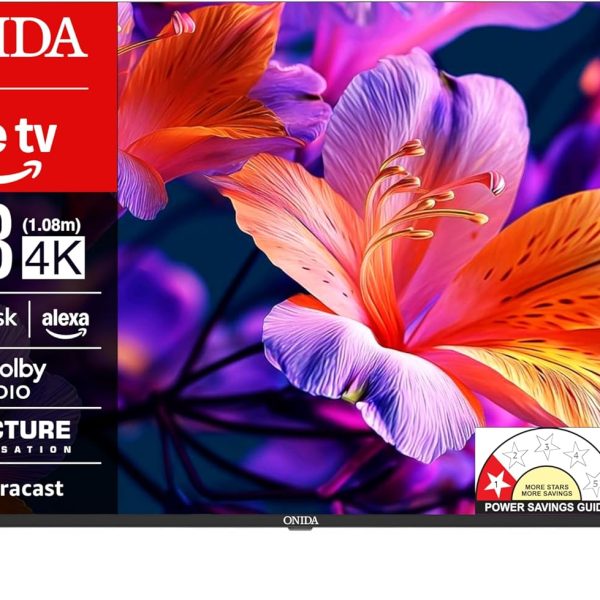 Onida 108 cm (43 inch) Ultra HD 4K Smart LED Fire TV 43UFD
